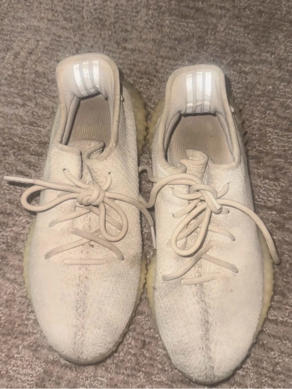 Cream Yeezys *WITH BOX*